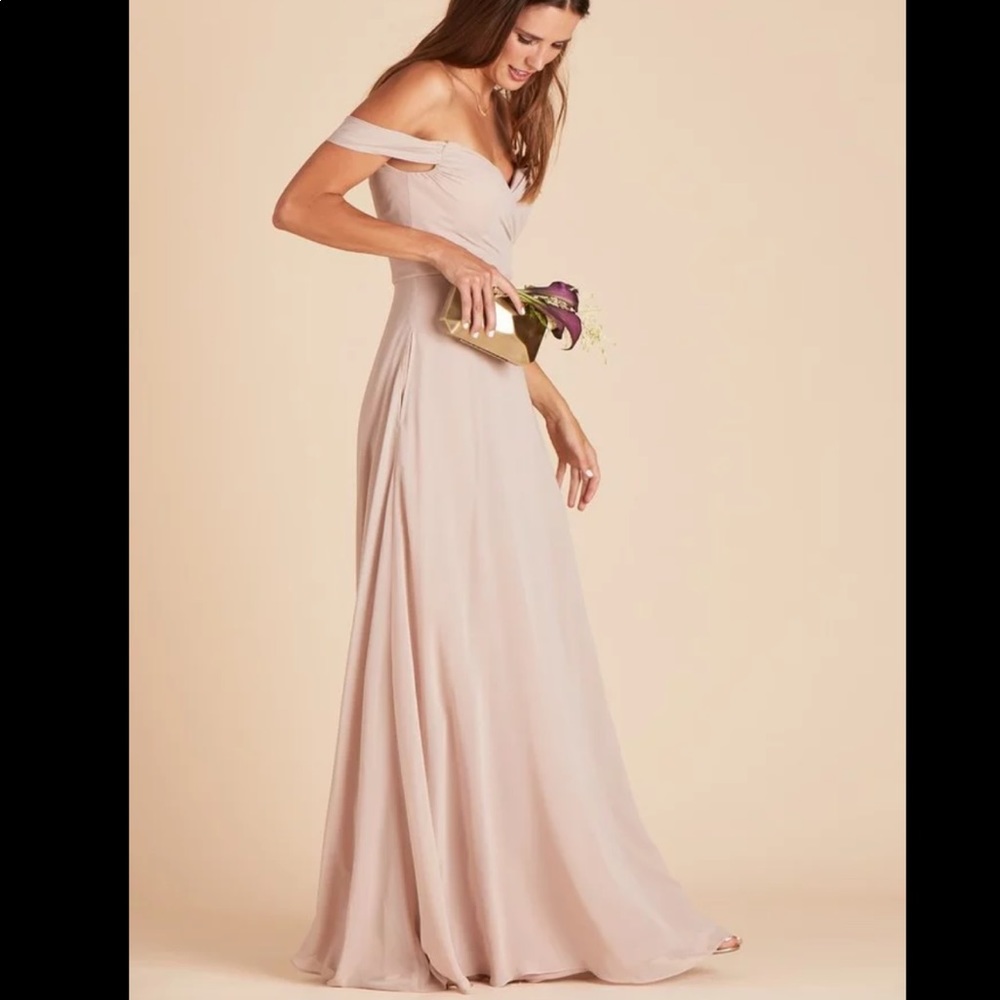 Birdy Grey SPENCE CONVERTIBLE DRESS
CHIFFON TAUPE